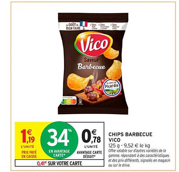 CHIPS BARBECUE VICO