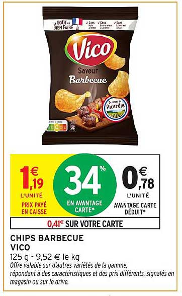 CHIPS BARBECUE VICO