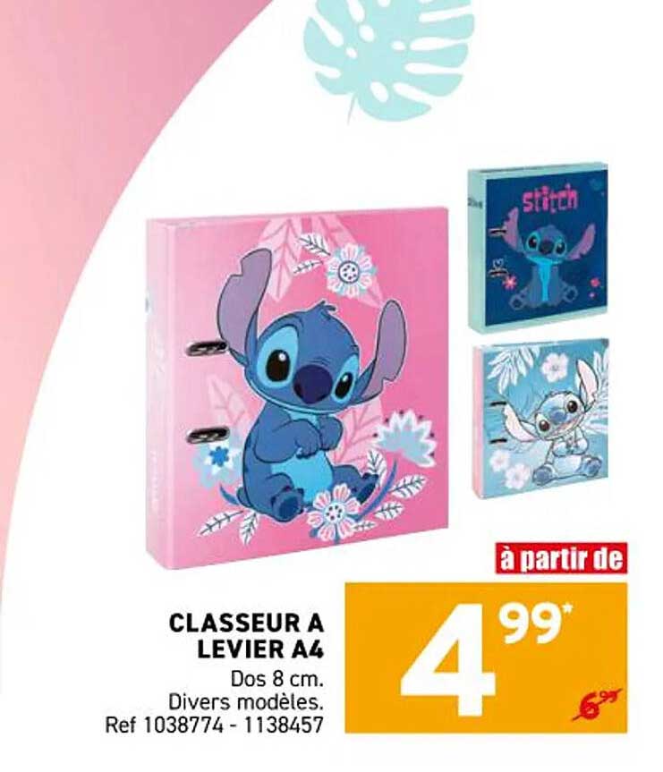 CLASSEUR A LEVIER A4