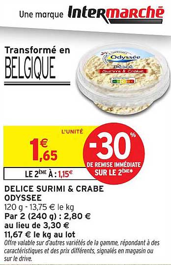 DELICESURIMI & CRABE ODYSSEE