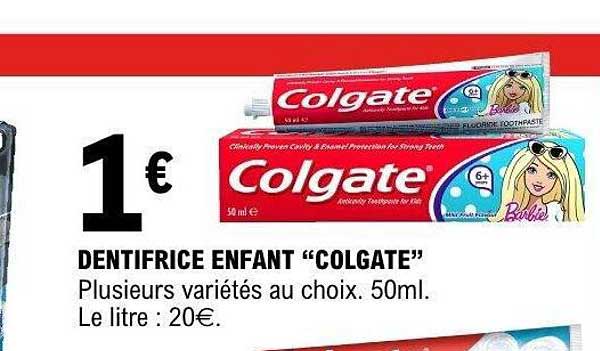 DENTIFRICE ENFANT "COLGATE"