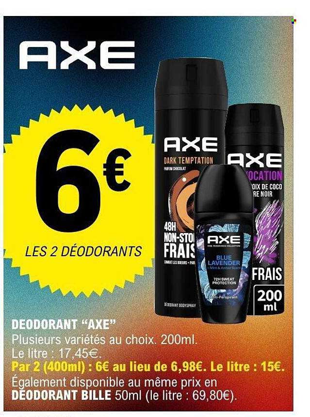 DEODORANT “AXE”