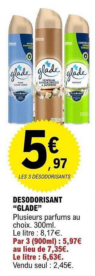 DESODORISANT “GLADE”