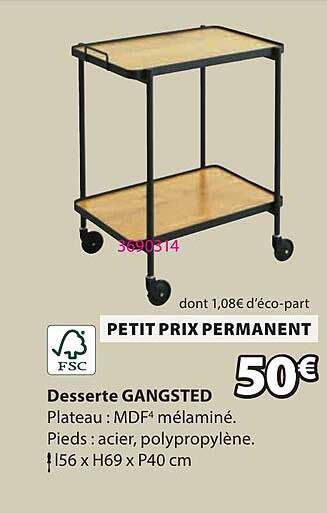 Desserte GANGSTED
