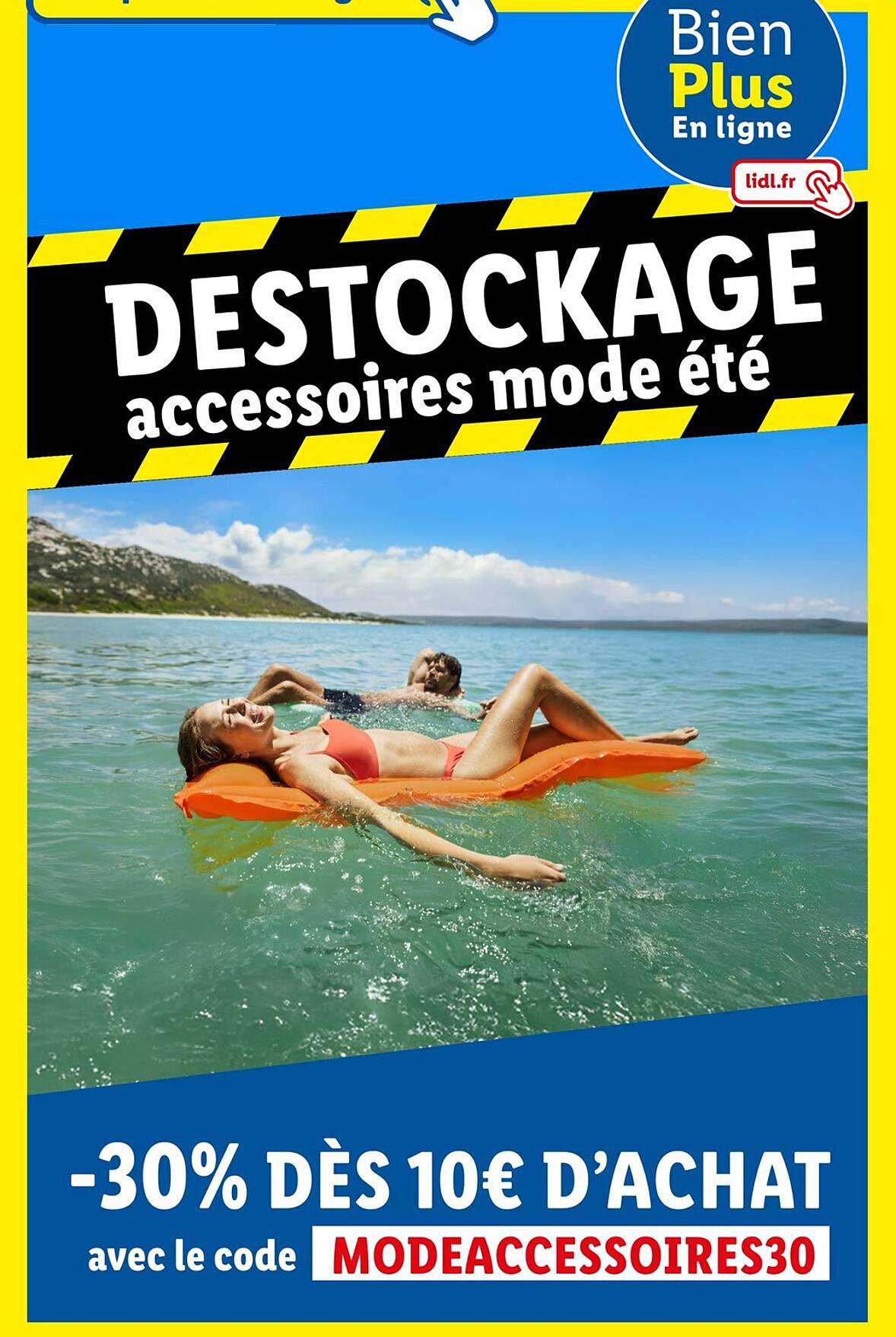 DESTOCKAGE accessoires mode été