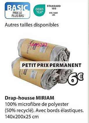 Drap-housse MIRIAM