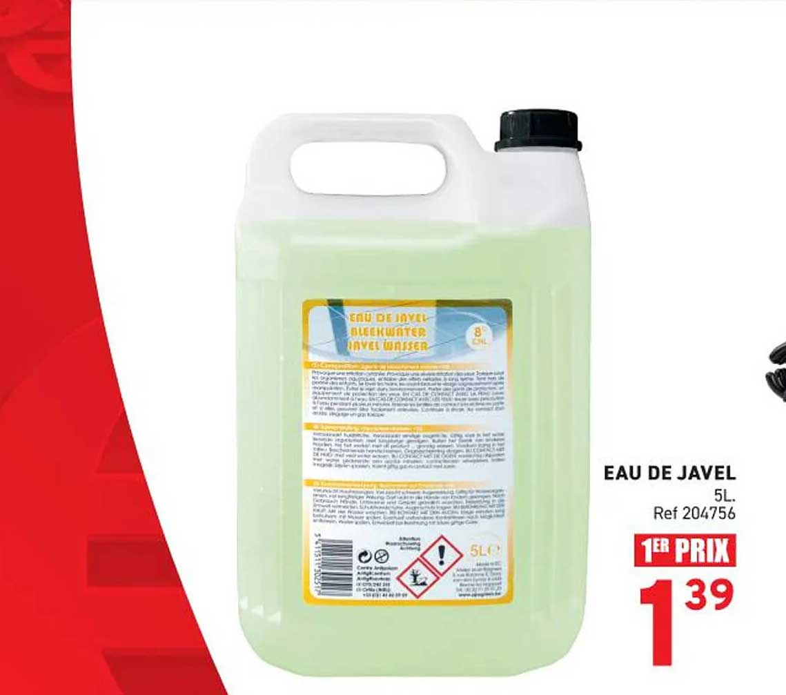 EAU DE JAVEL 5L