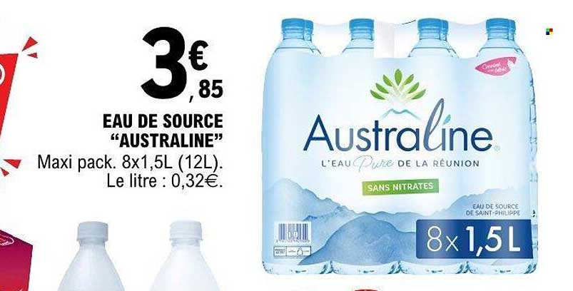EAU DE SOURCE “AUSTRALINE”