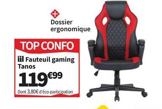 Fauteuil gaming Tanos
