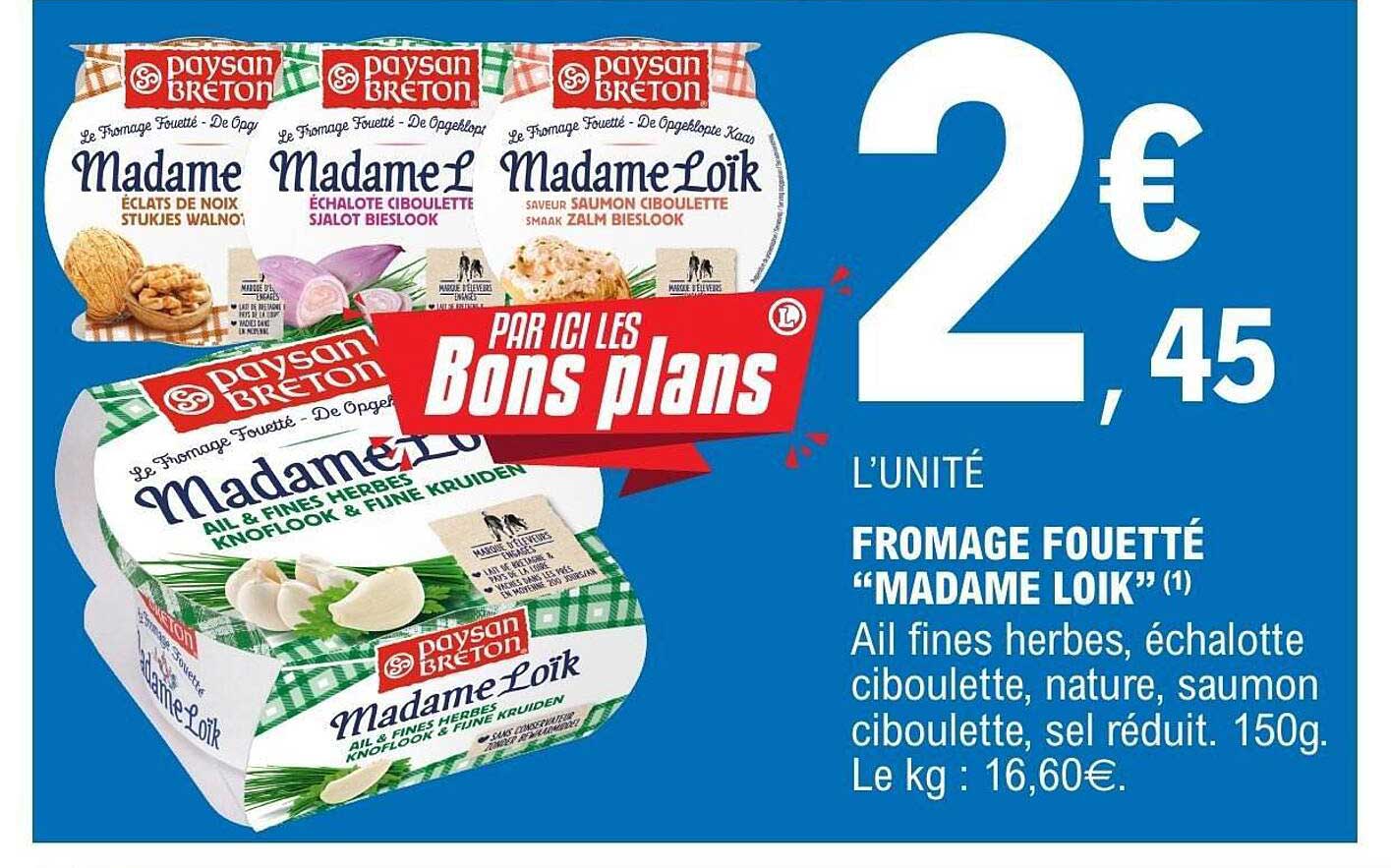 FROMAGE FOUETTÉ "MADAME LOIK"