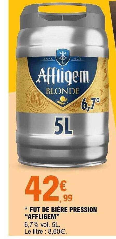 Fût de bière pression “Affligem”