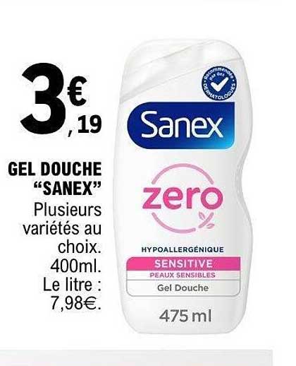 GEL DOUCHE “SANEX”