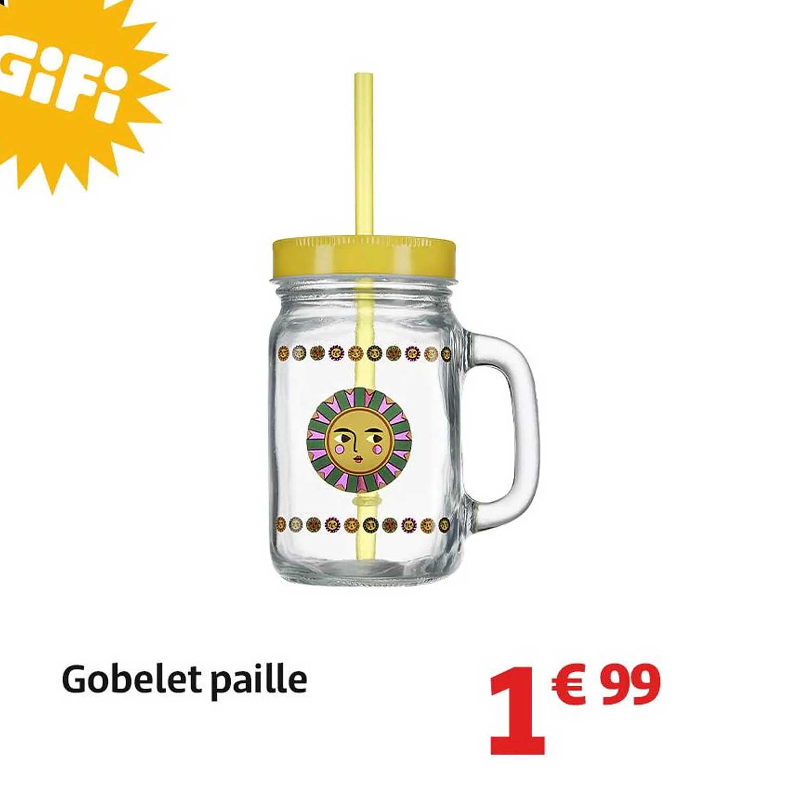 Gobelet paille