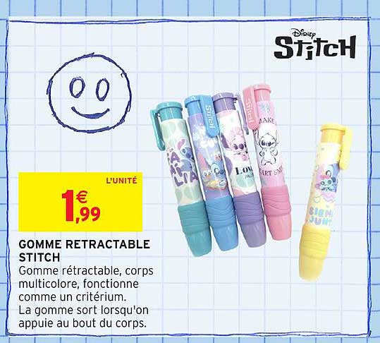 GOMME RETRACTABLE STITCH