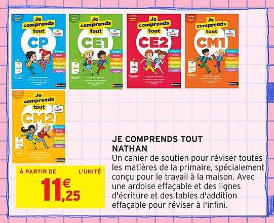 JE COMPRENDS TOUT NATHAN