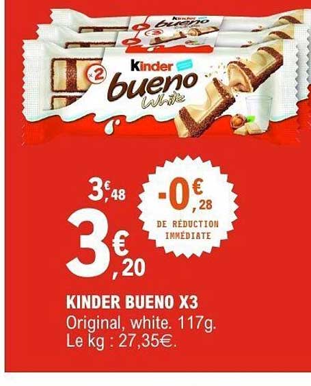 KINDER BUENO X3