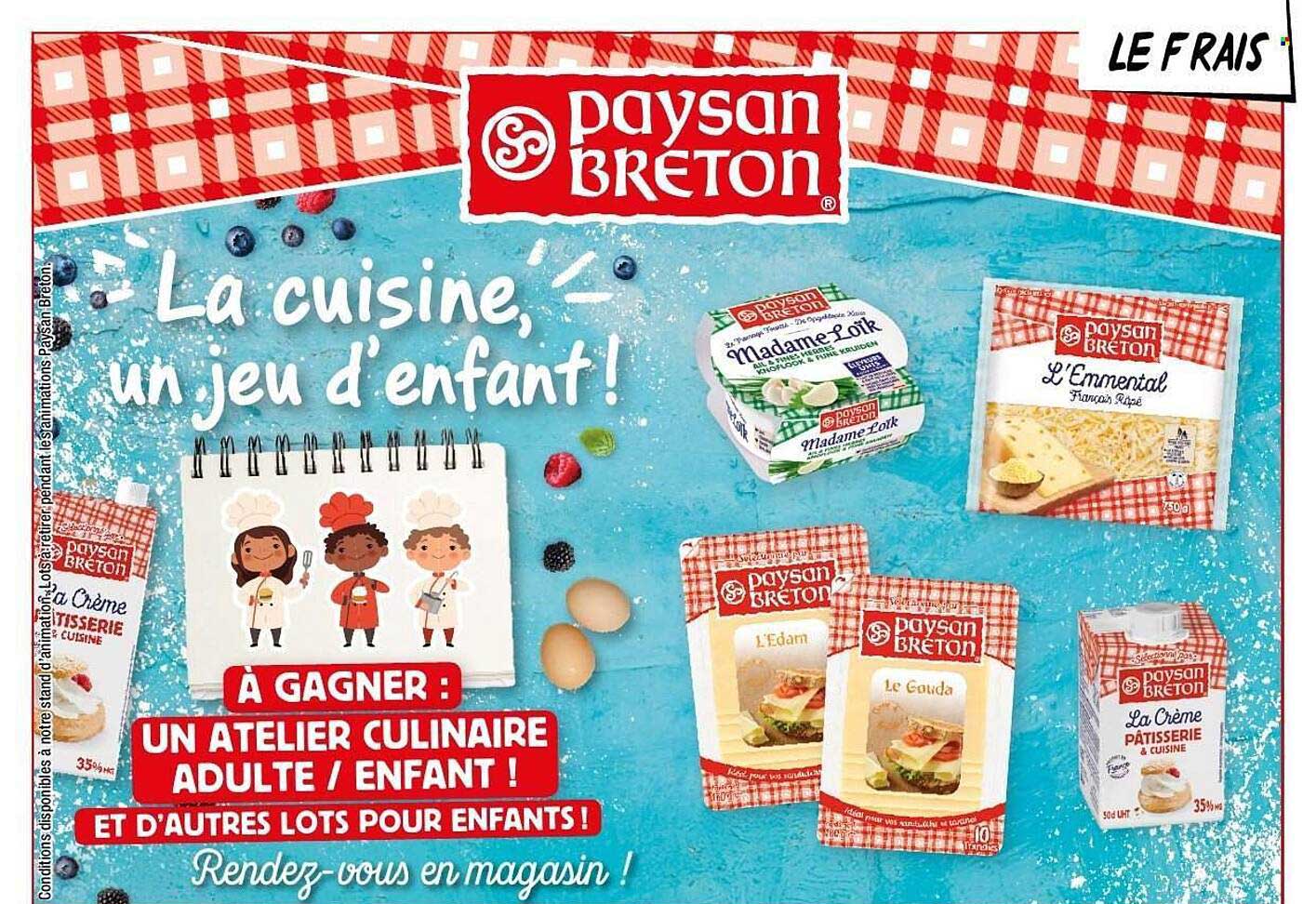 La cuisine, un jeu d'enfant !
