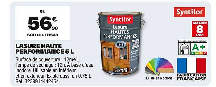 LASURE HAUTE PERFORMANCE 5 L