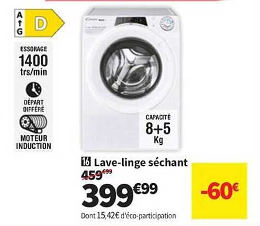 Lave-linge séchant