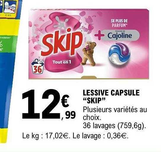LESSIVE CAPSULE "SKIP"