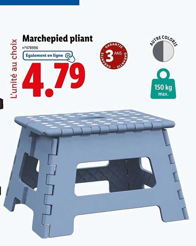 Marchepied pliant