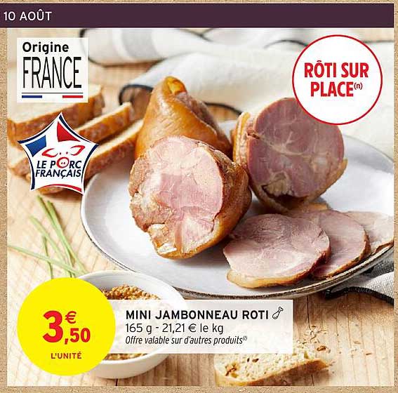 MINI JAMBONNEAU ROTI