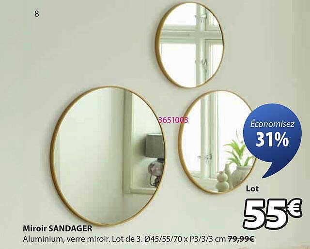 Miroir SANDAGER