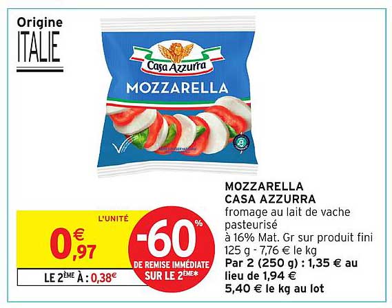 MOZZARELLA CASA AZZURRA