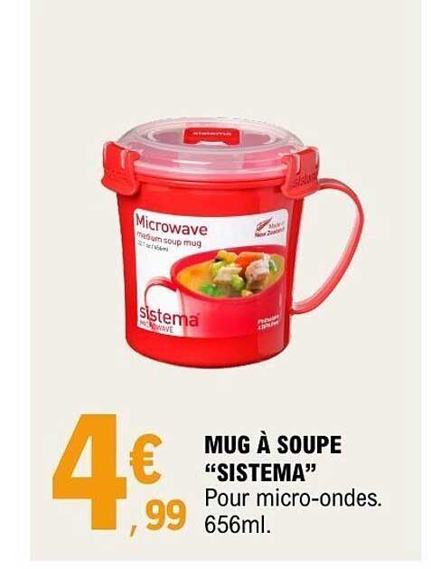 MUG À SOUPE “SISTEMA”