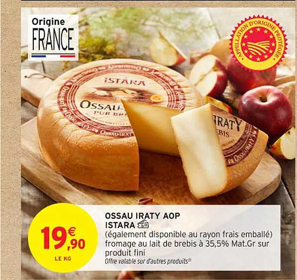 OSSau Iraty AOP Istara