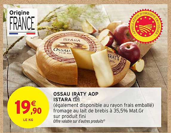OSSau Iraty AOP ISTARA