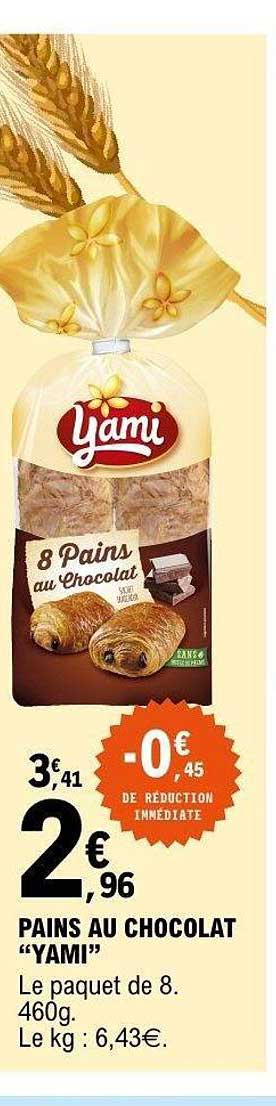 PAINS AU CHOCOLAT “YAMI”