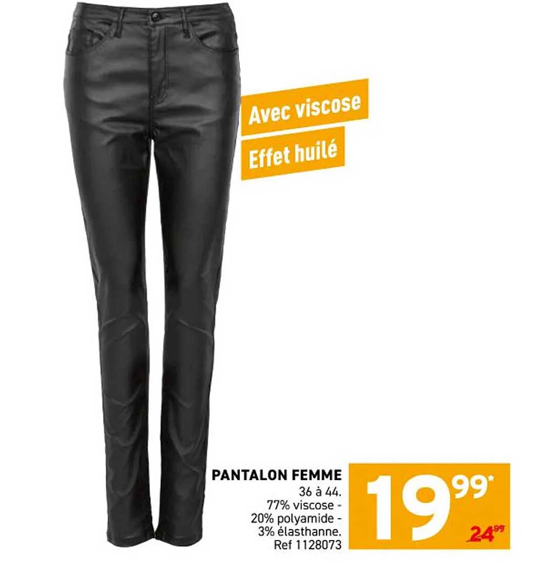 PANTALON FEMME