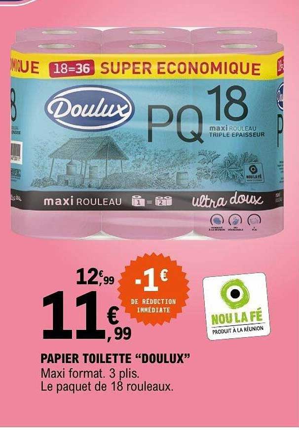 PAPIER TOILETTE "DOULUX"