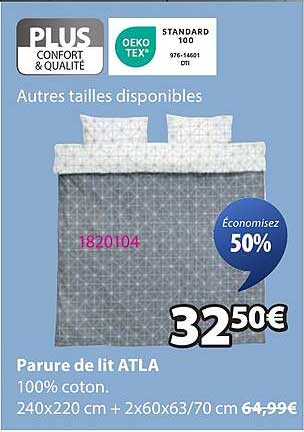 Parure de lit ATLA