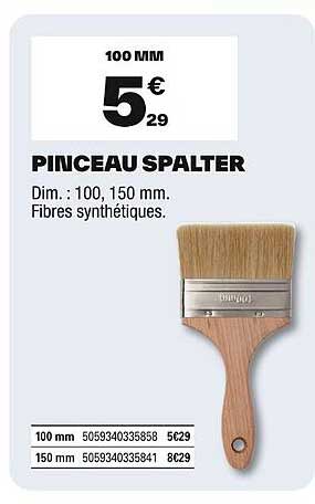 PINCEAU SPALTER