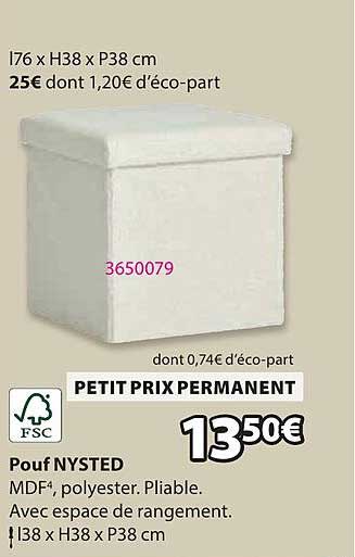 Pouf NYSTED