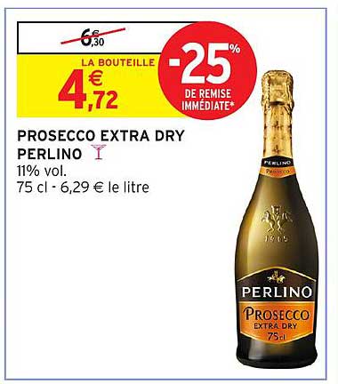 PROSECCO EXTRA DRY PERLINO