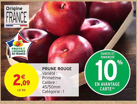 PRUNE ROUGE