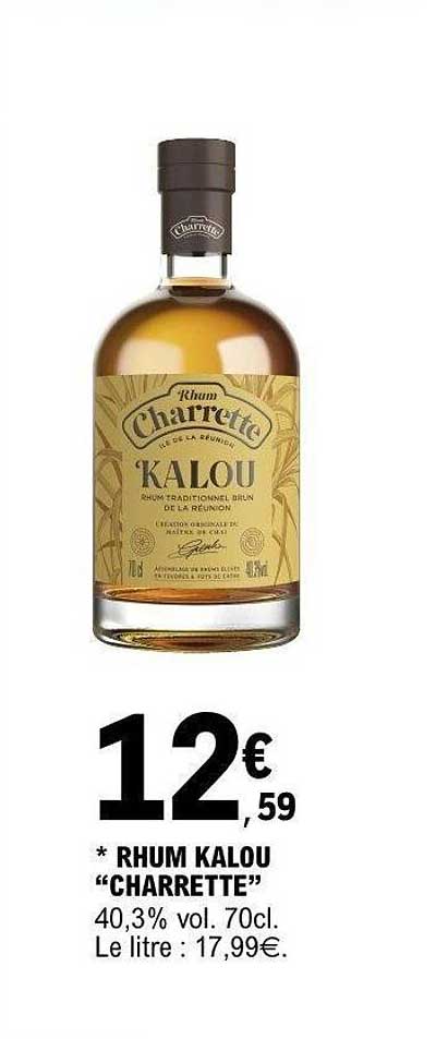 RHUM KALOU “CHARRETTE”