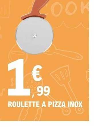 ROULETTE A PIZZA INOX