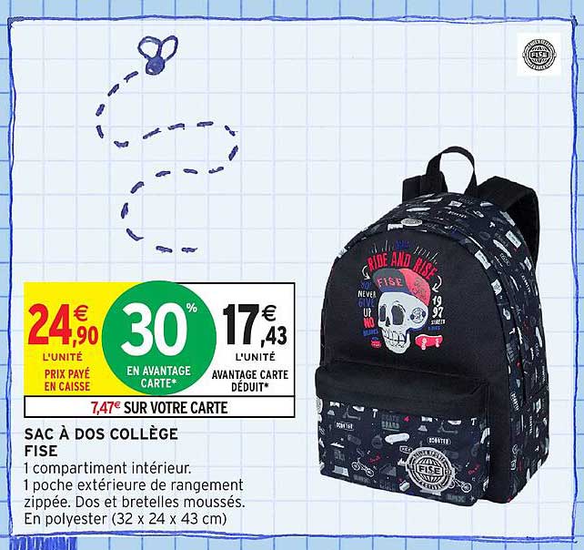 SAC À DOS COLLÈGE FISE