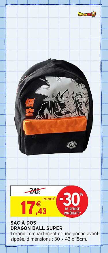 SAC À DOS DRAGON BALL SUPER