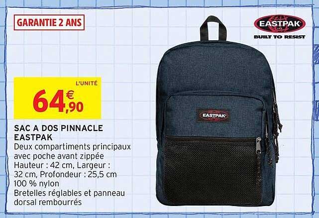 SAC A DOS PINNACLE EASTPAK