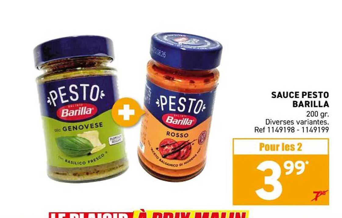 SAUCE PESTO BARILLA
