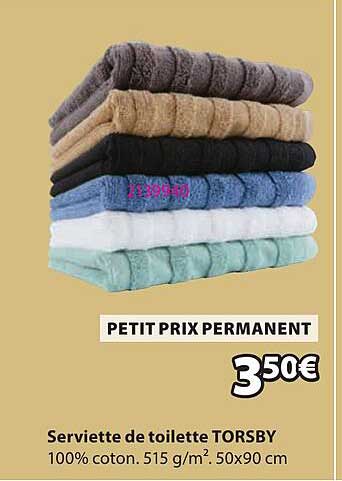 Serviette de toilette TORSBY