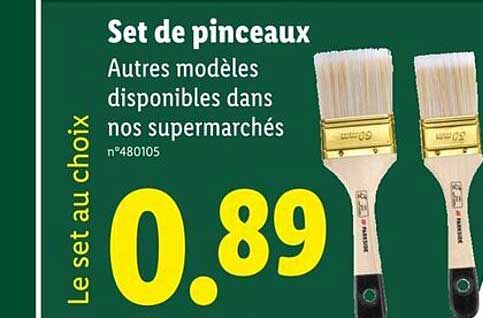 Set de pinceaux