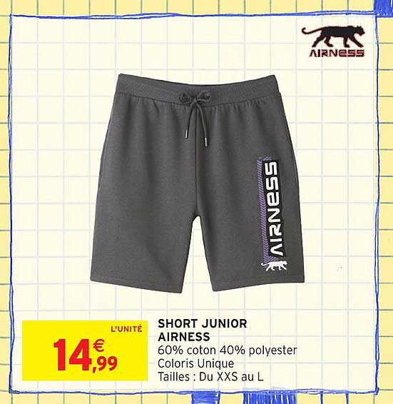 SHORT JUNIOR AIRNESS