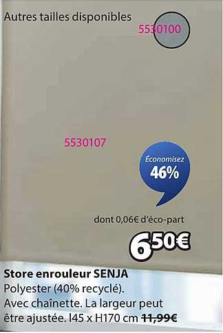 Store enrouleur SENJA