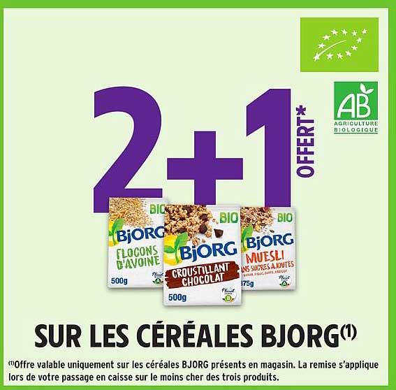SUR LES CÉRÉALES BJORG